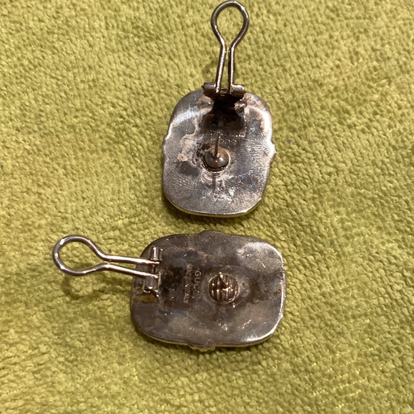 Gucci 925 Sterling Silver Earrings - Picture 4 of 5